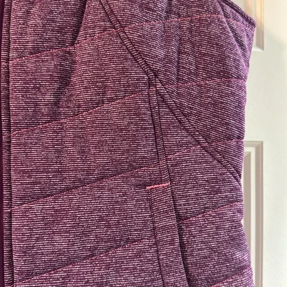 The North Face purple puffer vest, medium - Picture 2 of 9